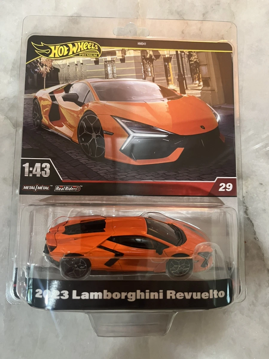 2023 Lamborghini Revuelto * 2025 Hot Wheels 1:43 Scale Series Case