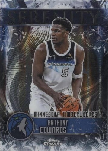 Topps Chrome 2025-26 Anthony Edwards Inspirational /75 purple | eBay