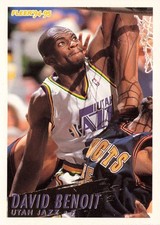David Benoit #219 1994-95 Fleer Utah Jazz Basketball