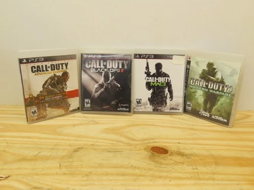 Call Of Duty: Black Ops II  Modern Warfare - PlayStation 3 PS3 CIB Lot Of 4