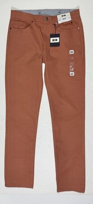New Joseph Abboud 5-Pocket Sateen Casual Dress Pants Men's 32x32 Burnt  Orange | eBay