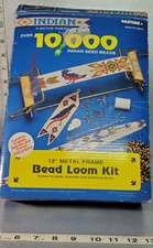 Vintage Bead Weaving Loom Metal Frame 2X Looms included