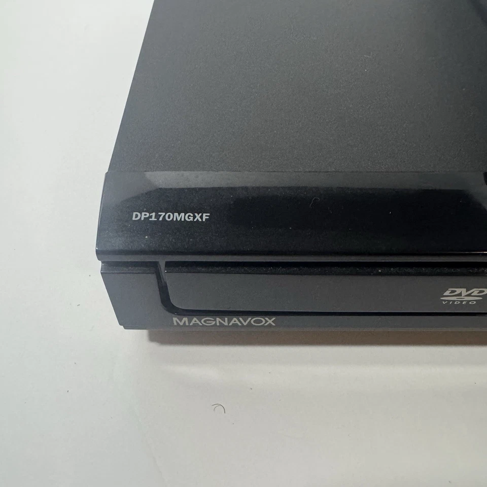 Reproductor de DVD de video digital Magnavox DP170MGXF con control remoto probado funcionando Foto 4 de 4