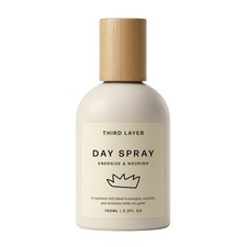 Spray de día de tercera capa: aceite corporal de rápida absorción con jojoba, moringa y café verde