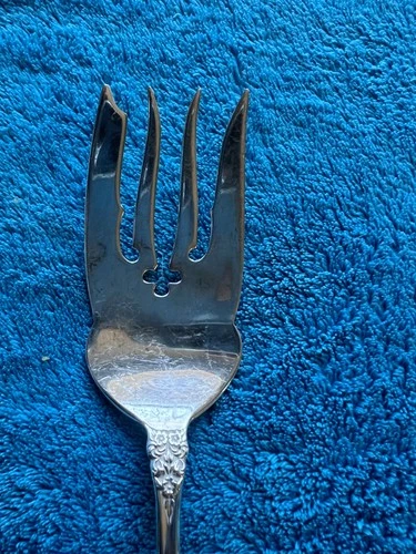 International Sterling Flatware, Prelude, Serving Fork, 9 inches, no mono