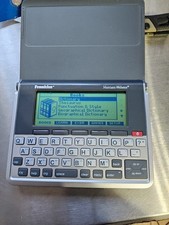 Franklin MWD-1490 Merriam-Webster Dictionary 0715 New Batteries