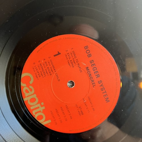 Bob Seger System - Mongrel - Vinyl Record.. - 5859 - Picture 5 of 8