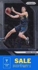 2018 Panini Prizm #124 TJ Leaf