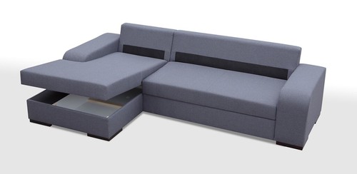 Sofa Schlafsofa Designer Sofa mit Bettfunktion - Bettkasten Ecksofa Couch Sofas - Bild 8 von 12