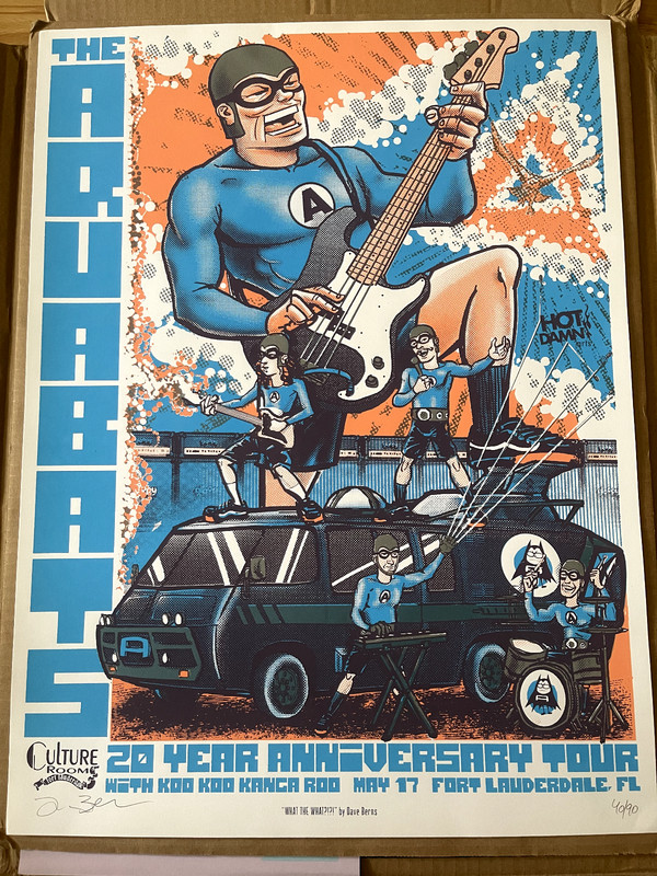 Aquabats Poster Ska RARE
