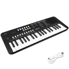 POGOLAB 37 Keys Small Keyboard Piano Mini Portable Piano Keyboard for Beginners