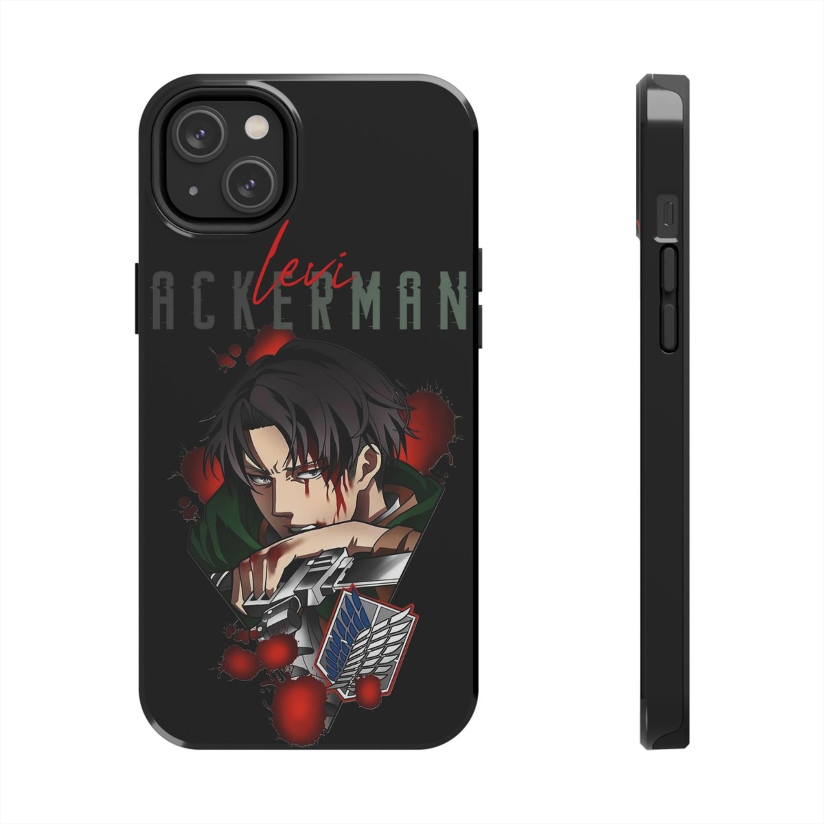 Anime Levi Akerman Tough Phone Case, Attack on Titan, Military Anime Fan  Gift, | eBay