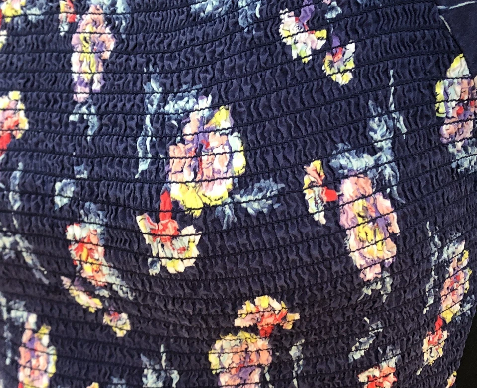 Vestido falda con volantes azul marino talla 14 Justice Girls corpiño elástico Foto 4 de 4