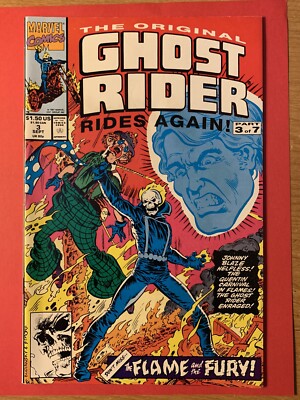 Comic Original Ghost Rider Rides Again #3 The Flame and the Fury 1991