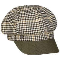 Lierys Verlea Houndstooth BallonmüTze SchirmmüTze SchildmüTze Baker-Boy-MüTze