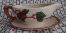 Franciscan Ware Apple Vintage Gravy Boat Underplate 1949-53 Half Moon Mark