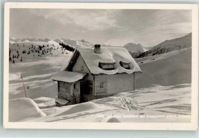 39584258-Ladis hut stamp ski hut Obladis 1933