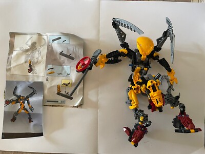 Bionicle Lego sentrakh combiner model (keetongu 8755 & sidorak 8756)