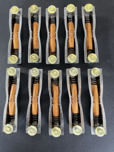 10 Ludwig 60’s Club Date Lug Casings With Screws - Picture 8 of 11