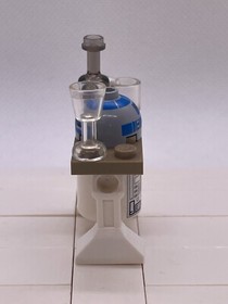 Lego Star Wars Astromech Droid R2-D2 Dark Tan Serving Tray sw0217a 75020