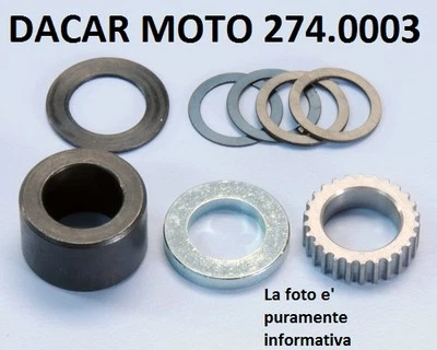 274.0003 Roue Dentée Avec P Alb Moteur POLINI Piaggio Quartz - Sphère 50 - Photo 1/4