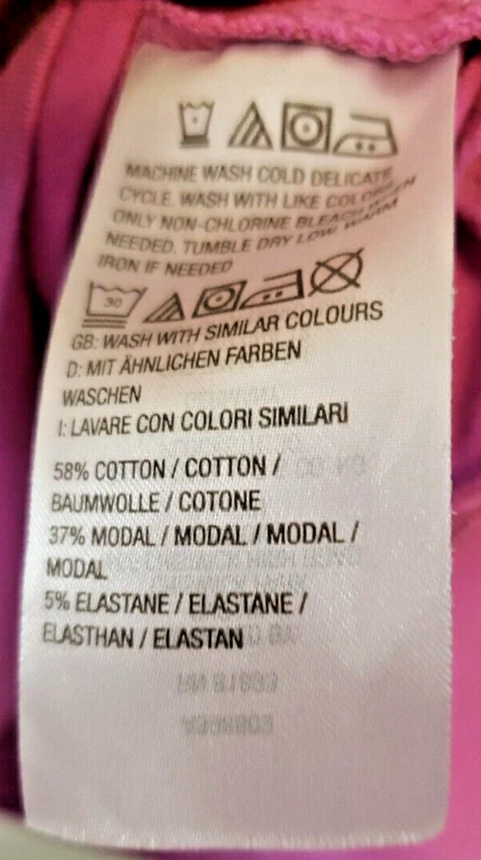 Isaac Mizrahi LIVE! T Shirt Purple Short Sleeve Women M - A398809 Foto 4 de 4