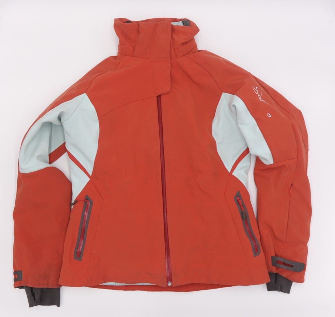 Salomon Giacca da Sci 3 in 1 Donna Taglia Large Arancione Scuro Teal