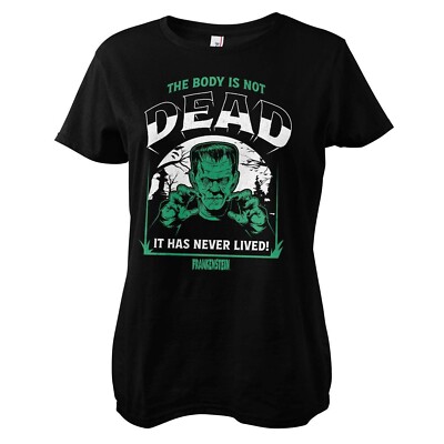 Lizenziert Universal Monsters - Frankenstein - den Körper Ist Nicht Tot Damen T