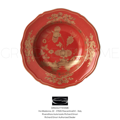 Richard Ginori Oriental Italian 皿 24cm Richard Ginori - Oriente Italiano RUBRUM - Soup Plates 24 Cm