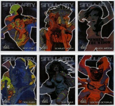 Marvel Flair 2019: Complete Tier 2 Singularity Set (15-24) Upper Deck