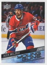 2020-21 Upper Deck Young Guns Alex Belzile Rookie Montreal Canadiens #230