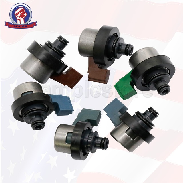 Genuine 6Pcs 4EAT Transmission Solenoids Kit For Subaru Forester 2.5