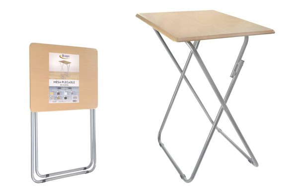 Mesa plegable portátil para Camping Terraza Jardín Mesa la Playa 48x38x66 cm