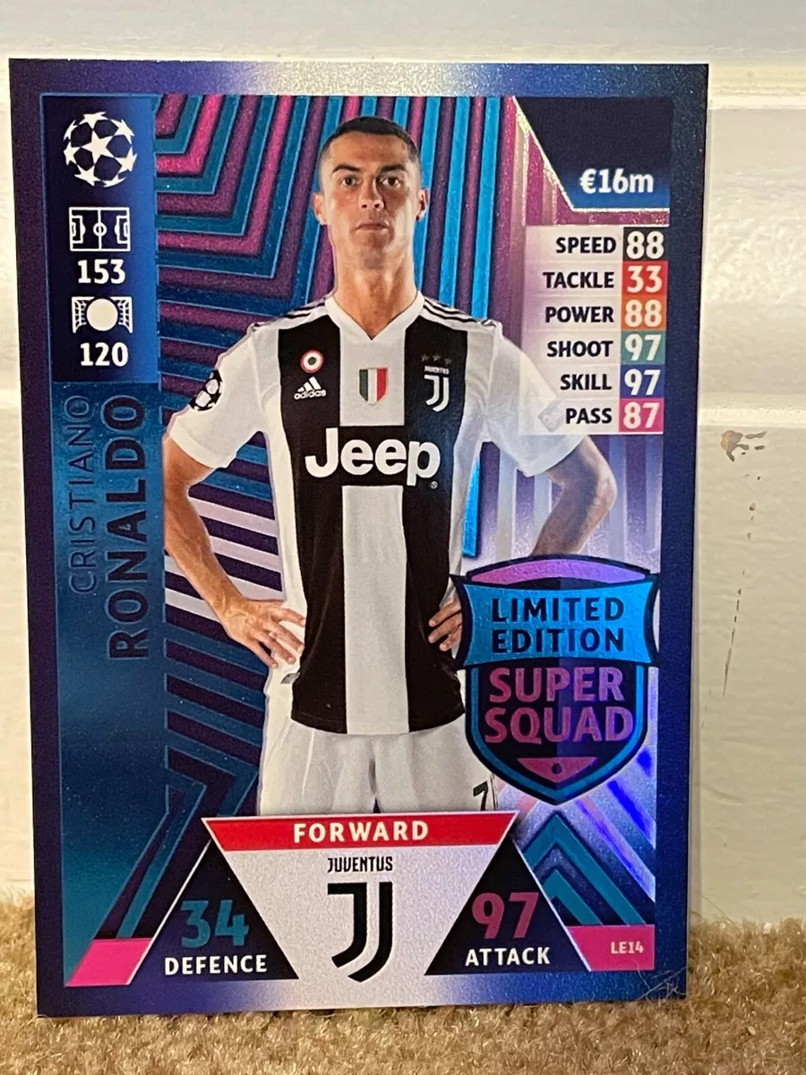 Topps UEFA Champions League CL 2017/2018 Cristiano Ronaldo Foil sticker #5