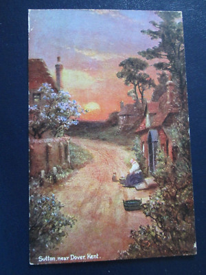 Postkarte von Sutton in der Nähe von Dover, Kent (veröffentlicht) Kunstkarte