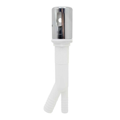 Thrifco 4400897 Kitchen Dishwasher White Air Gap with Chrome Cap
