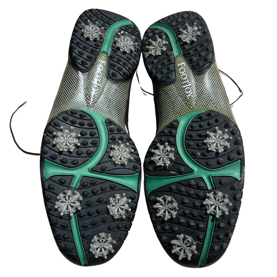 Men’s FootJoy Contour 54235 White/ Brown Golf Shoes Size 13 - Image 4 of 4