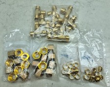 10 Pack Parker 0108 10 17 Brass Metric Compression Fitting