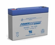 Power-Sonic PS-1228 12V 2.8AH SLA AGM Battery F1 Terminal Sealed Rechargeable