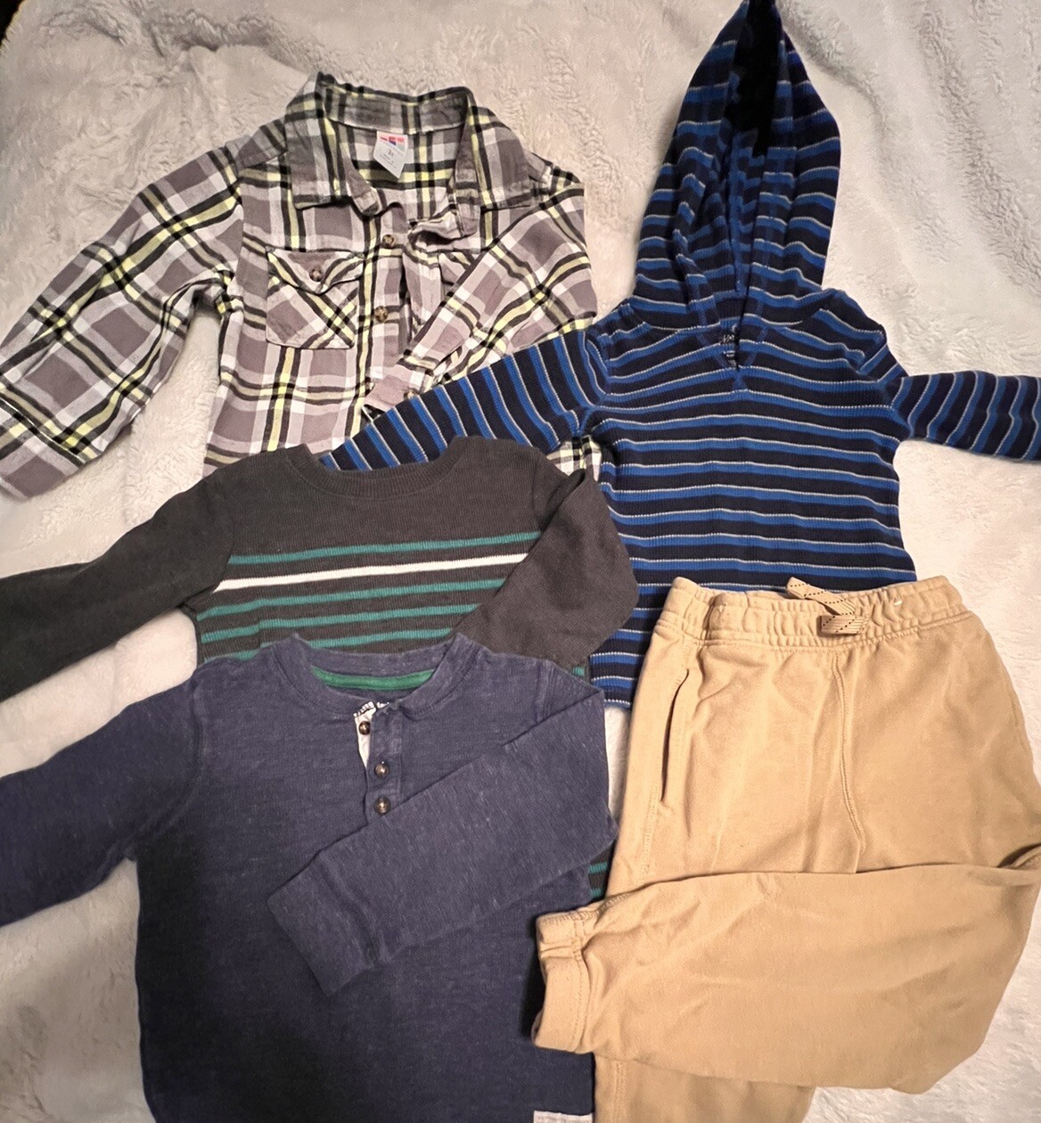 Lot of 5 Long Sleeve, Pant Boys Clothes size 3t4t eBay