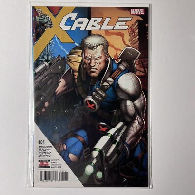 Cable #1, Time Travel Chase, Robinson/Pacheco,(2017) Marvel
