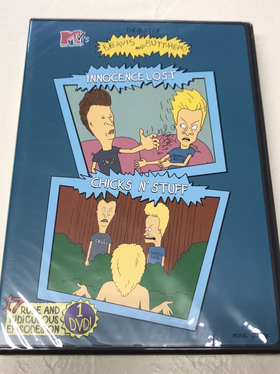 Beavis And Butt-Head ~17 Episodes on 1 DVD! BRAND NEW Sealed in