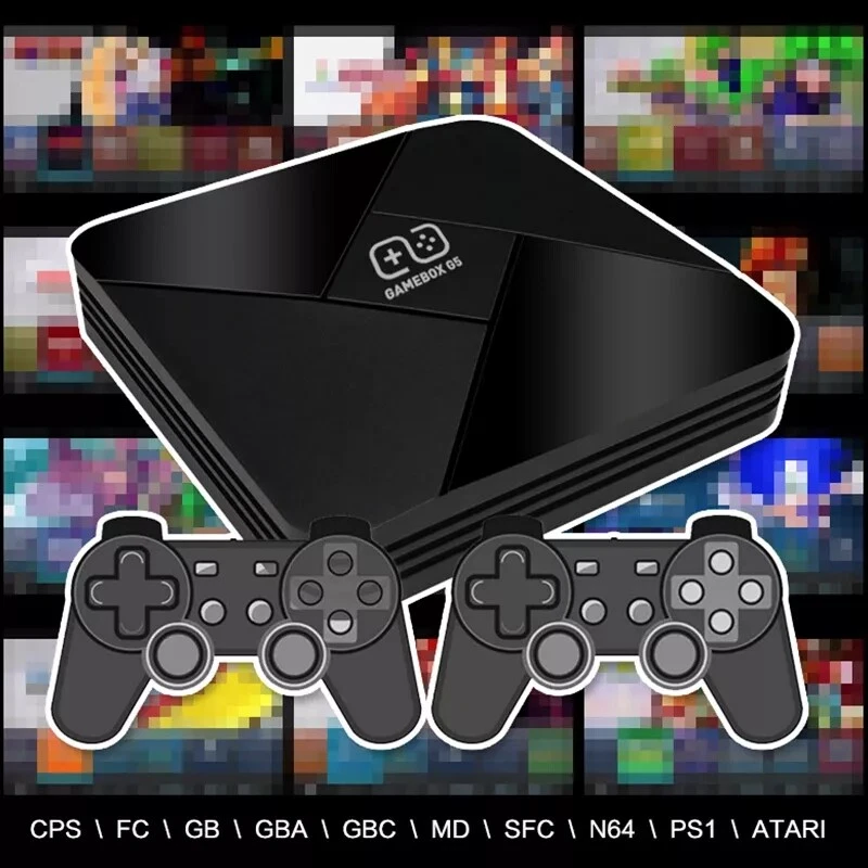 🌟🎮Retroconsole Retrogame Console G5 4k 128Gb 2 Joystick Sistema professionale - Immagine 2 di 4