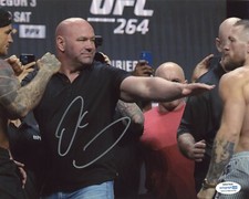 Dana White UFC Autographed Signed 8x10 Photo ACOA