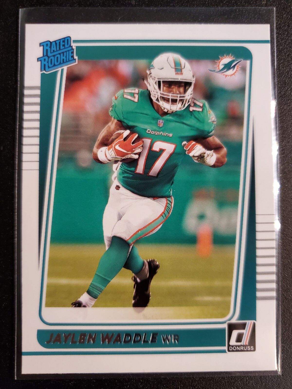 2021 Donruss Jaylen Waddle Rated Rookie RC #263