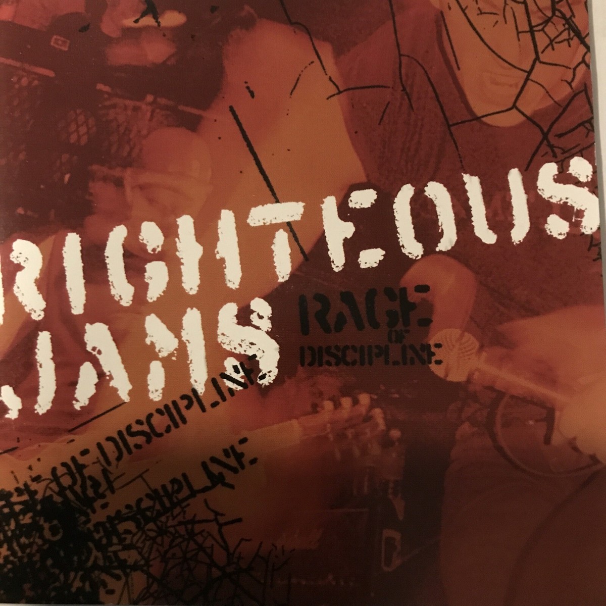 Righteous Jams - Rage of Discipline CD 2005 Broken Sounds – BKS3