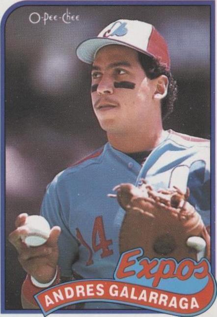 1989 O-Pee-Chee - Andres Galarraga #93 - 1 of 1