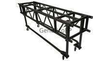 Generico MOVING LIGHT PRERIG ALUMINUM TRUSS 8 Section w/ Legs TYLER COMPATIBLE