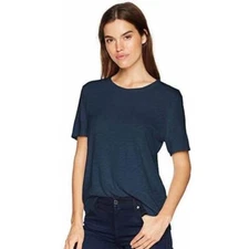 Splendid Women’s Crewneck Tshirt in Navy Blue-Size Medium