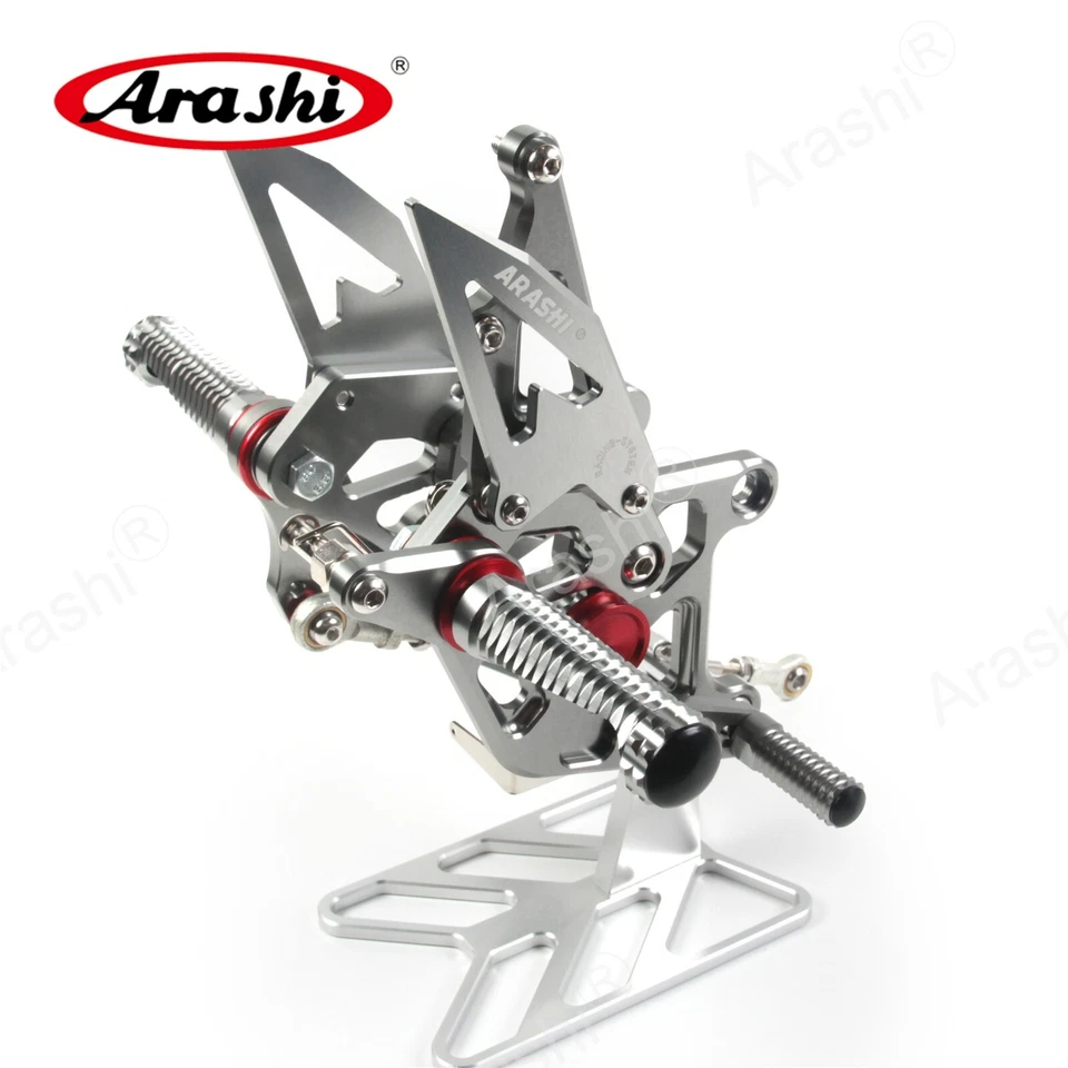 para Honda CBR250R 2011-2022 CBR 250 R Arashi Racing reposapiés estriberas pedal Foto 3 de 4